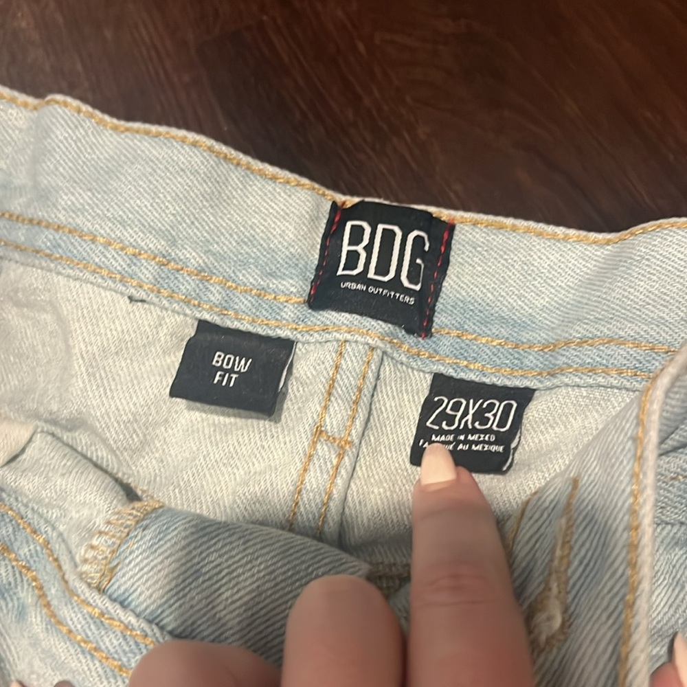 urban outfitters BDG patchwork jeans - Picture 2 of 4